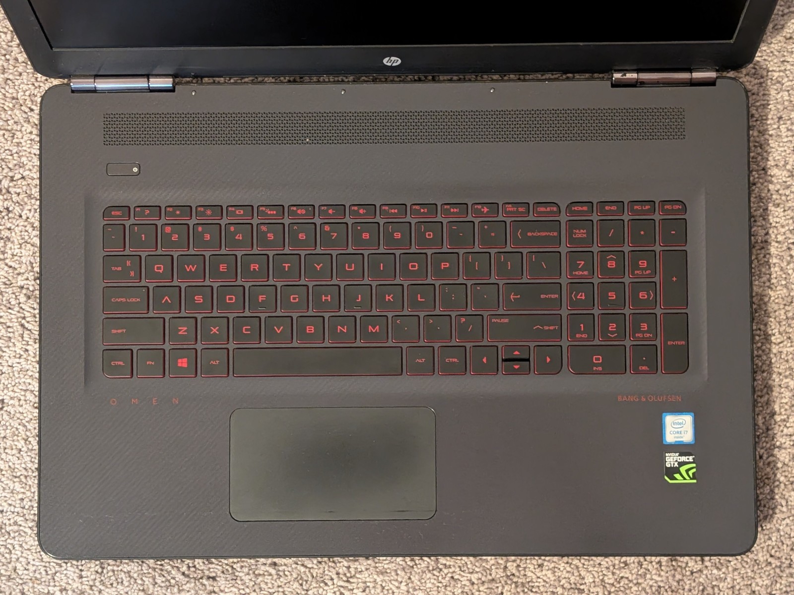 HP OMEN 17-w033dx Gaming Laptop, NVIDIA GTX, 17.3″, 128GB SSD i7-6700HQ 8GB RAM