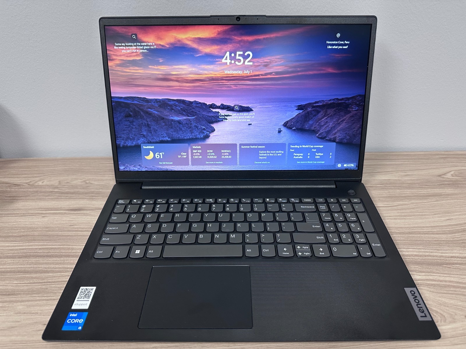 Lenovo V15 G4 IRU 15.6″ (1TB GB SSD, Intel Core i5 13th Gen., 13420H,24GB DDR4