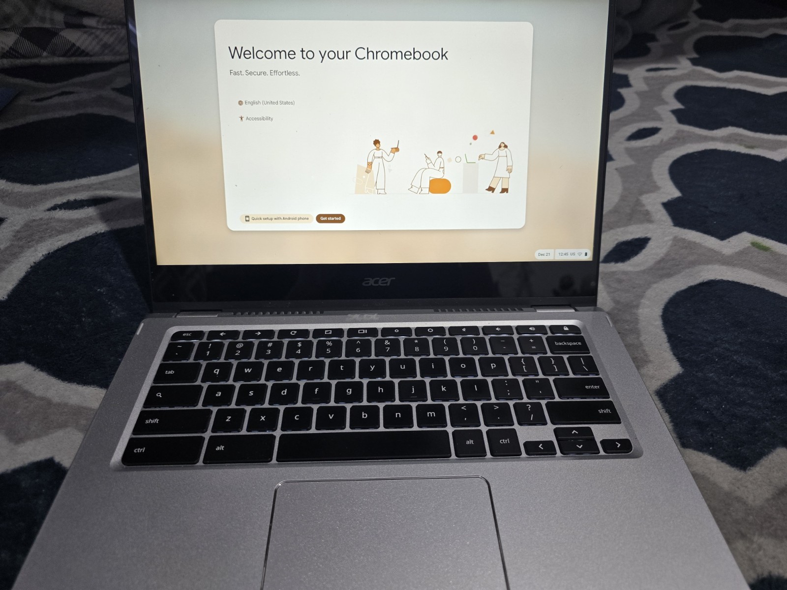Acer Chromebook Spin 514 (CP514-H) Laptop With Charger