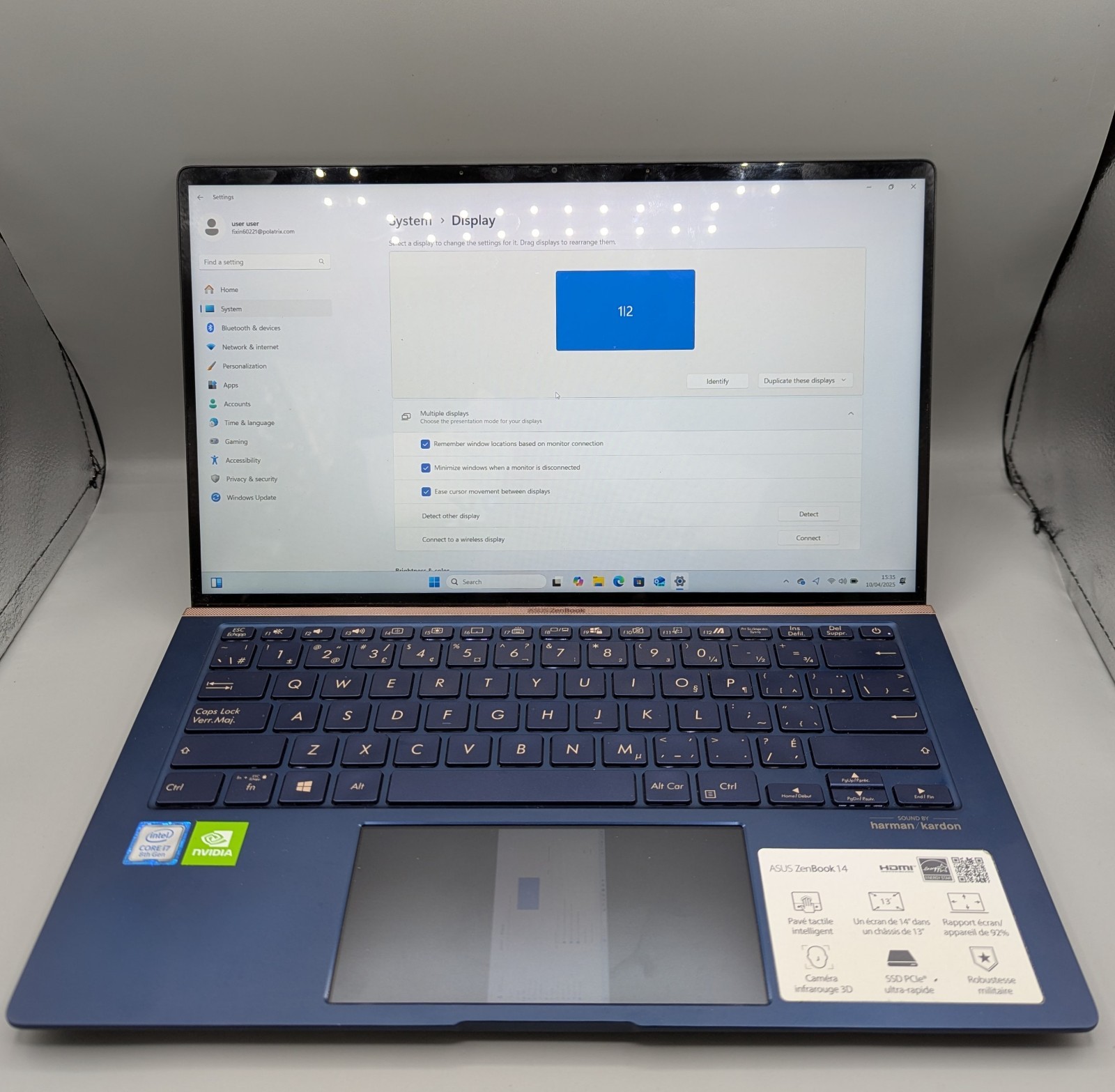 ASUS UX434FLC-C72P-CA 14.0″ Laptop Intel Core i7 10th Gen 10510U (1.80 GHz) 16 G