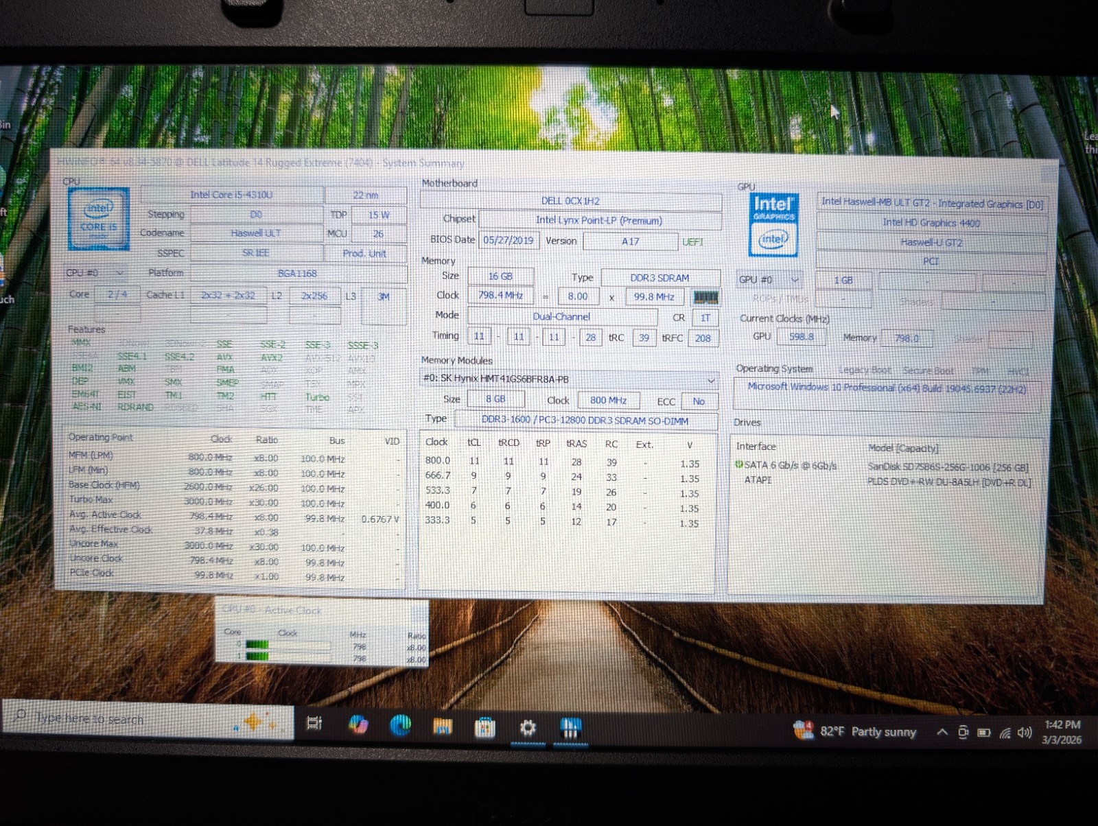 Dell Rugged Extreme 7404 Touchscreen | i5 16GB RAM 256GB SSD | RGB Pen DVD+RW