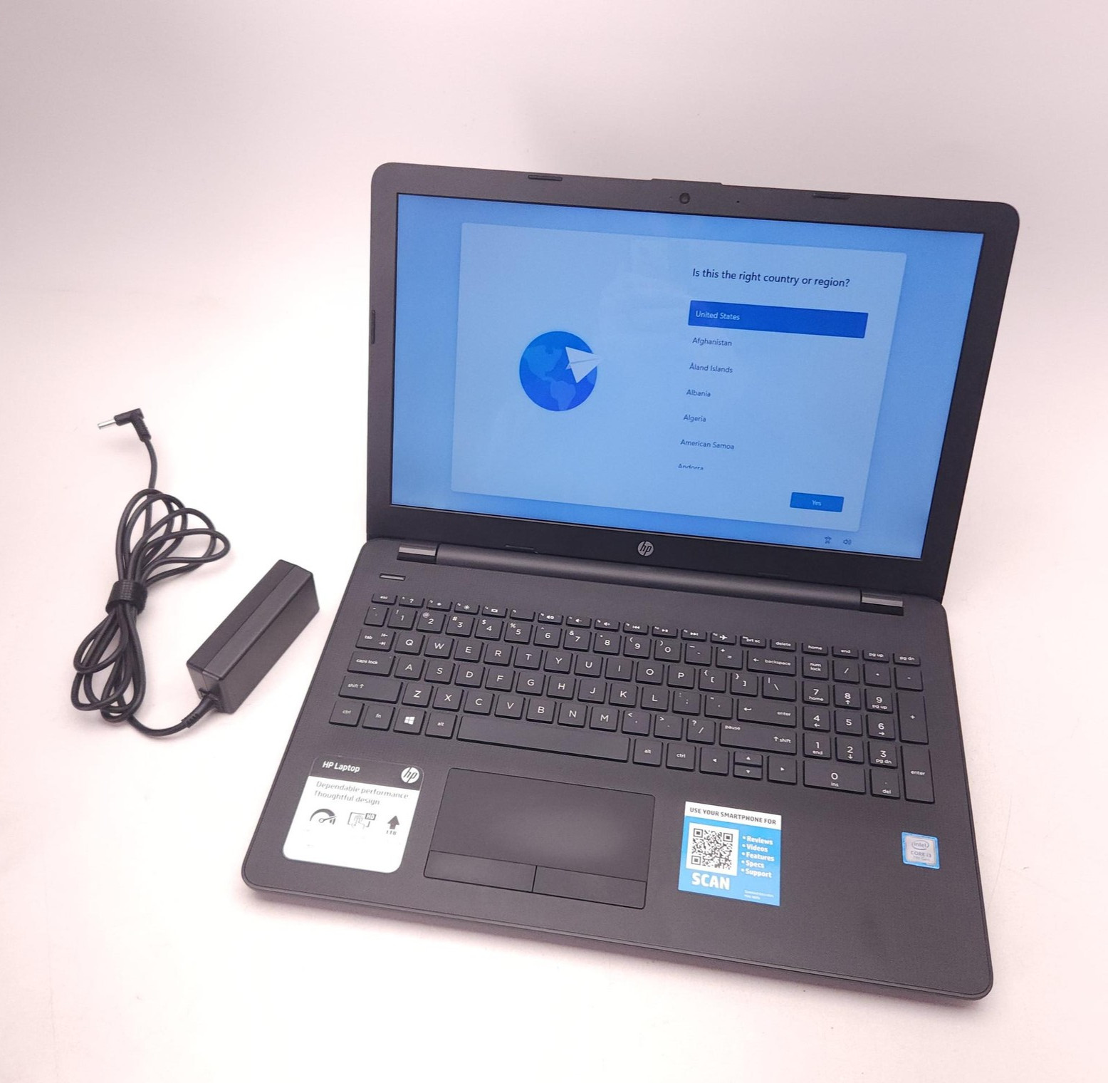 HP Pavilion 15-bs013dx 15.6in Laptop Intel i3 7th Gen 8GB 1TB HDD Win10 – Good