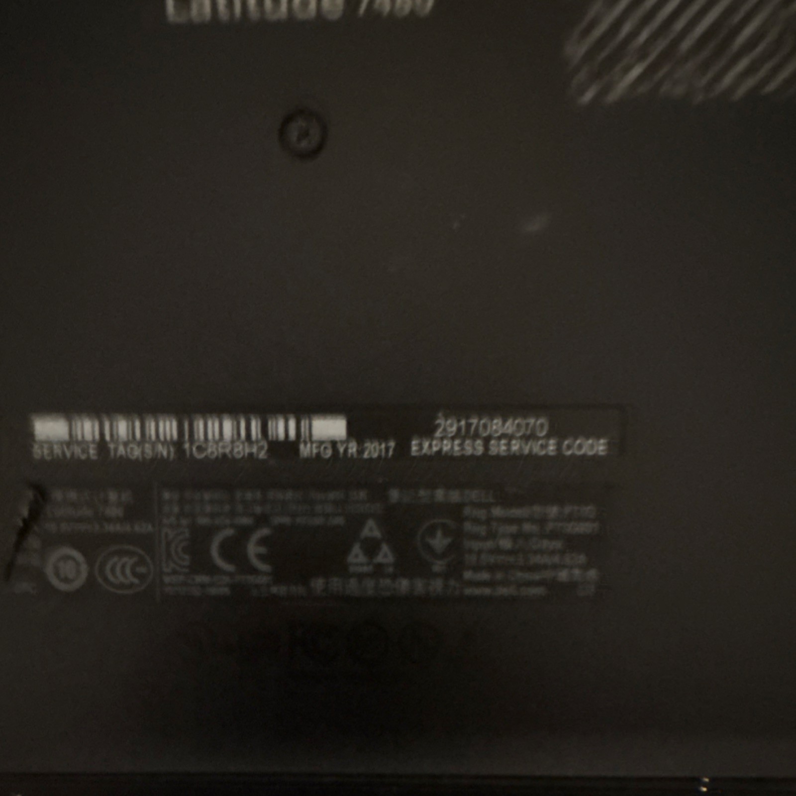 Dell Latitude 7480 Laptop Intel Core i3 13.3″ Black 2017 HDMI USB-C Ethernet
