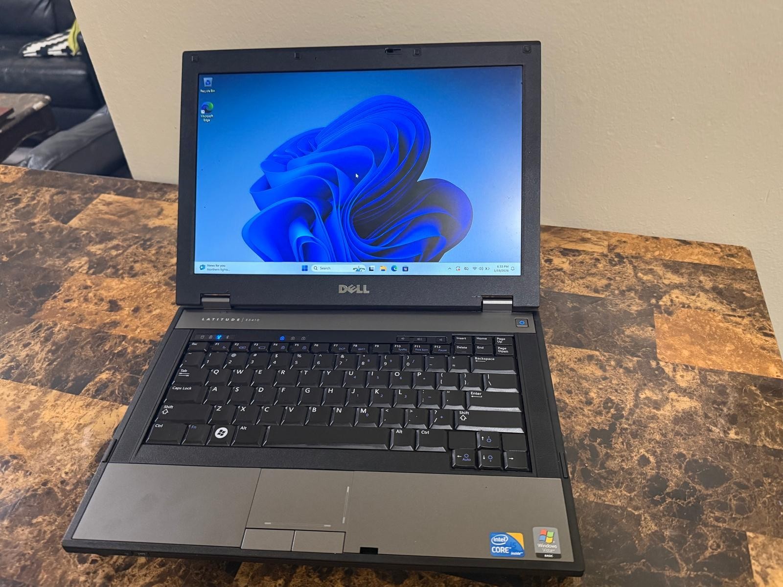DELL LATITUDE E5410 LAPTOP 14″ i5 2.43GHz 128GB SSD 8GB WINDOWS 11 PRO