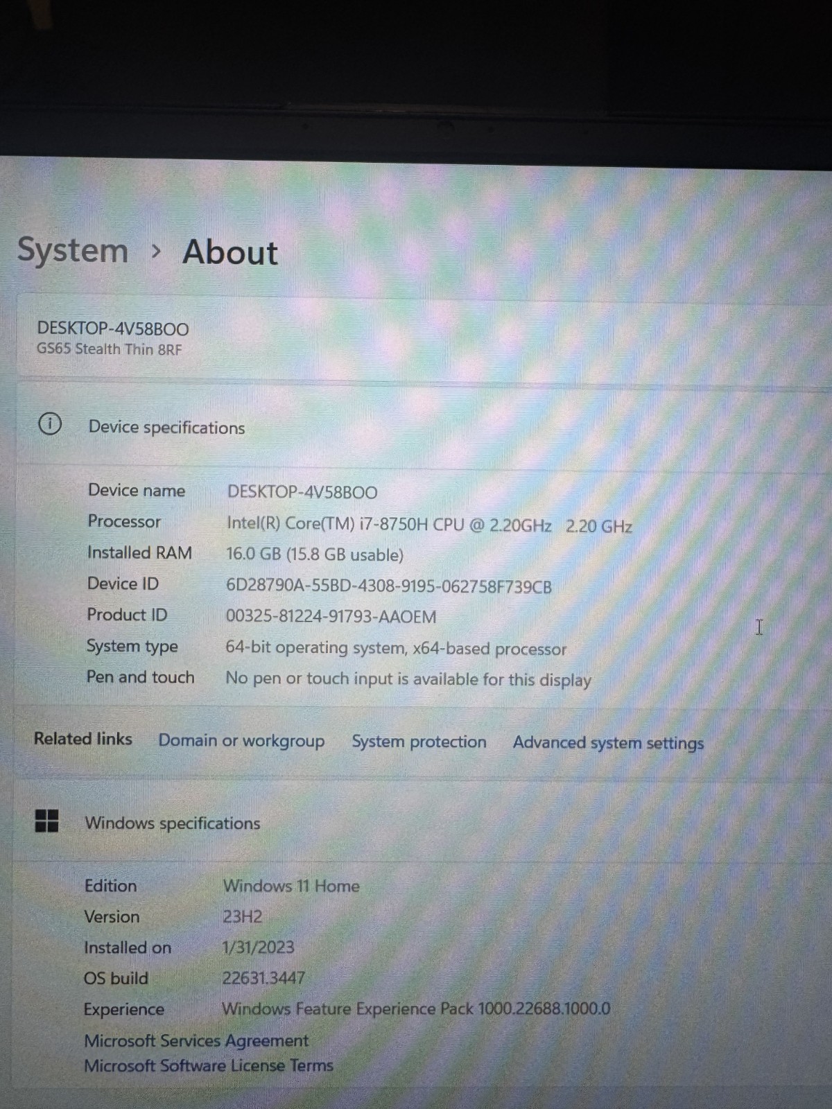 MSI GS65 Stealth Thin 8RF | 15.6″ 144Hz 7ms | i7-8750H | 16GB Memory | GTX 1070