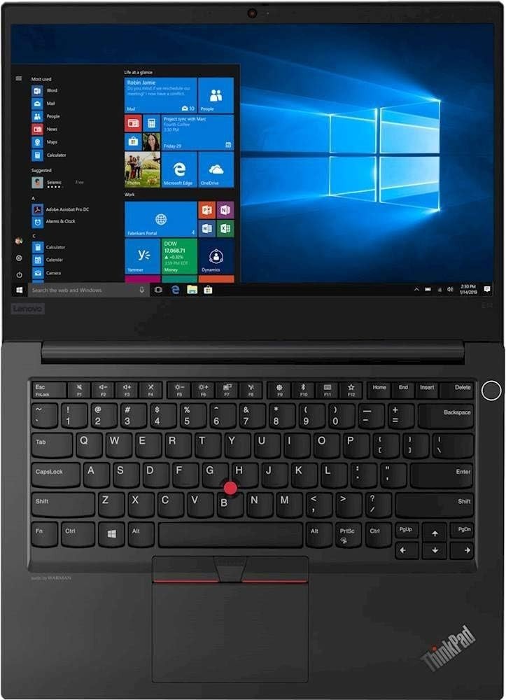 Lenovo 14″ E14 Business Laptop Computer Intel 10th 8GB 256GB SSD Windows 11 Pro