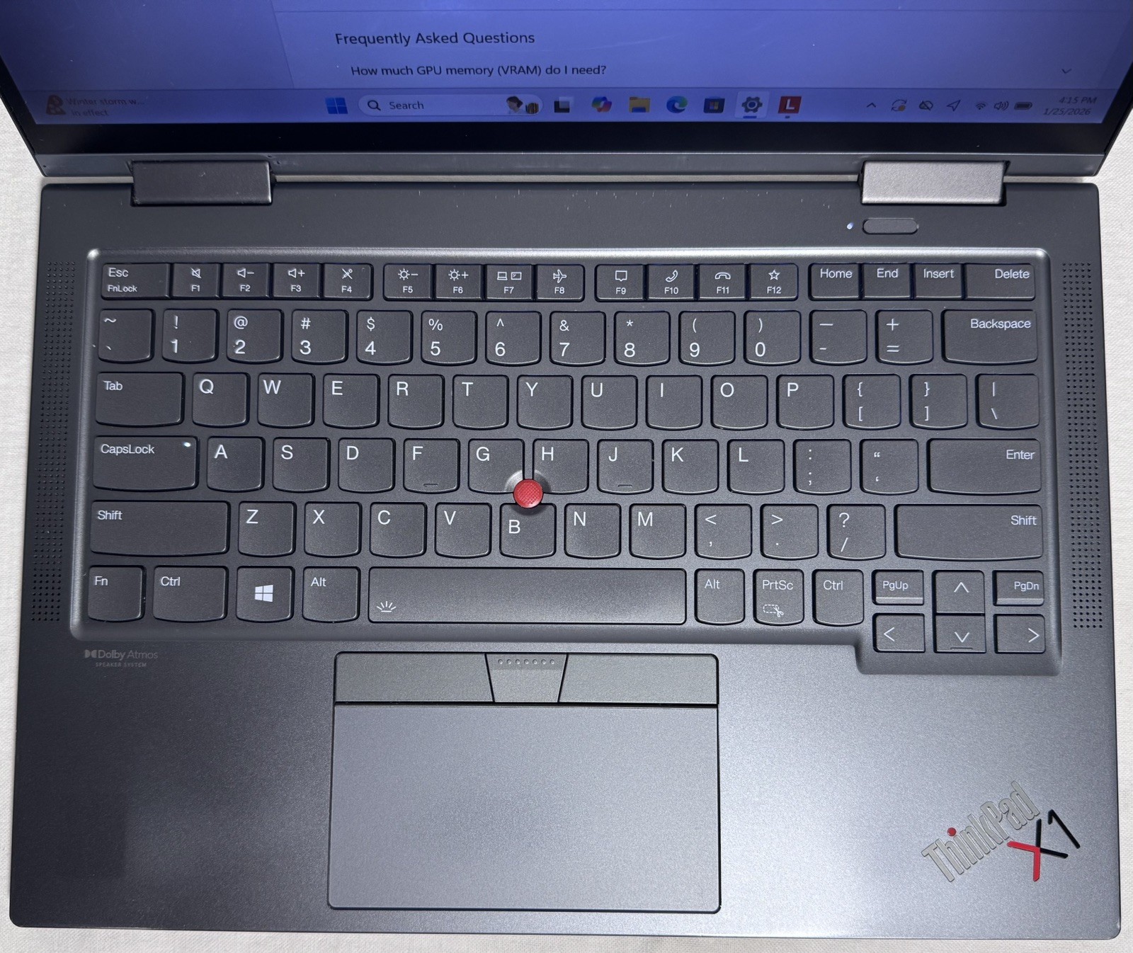 LENOVO ThinkPadX1 YOGA Gen6 i7 14″ 16GB RAM 512GB SSD WIN11P READ