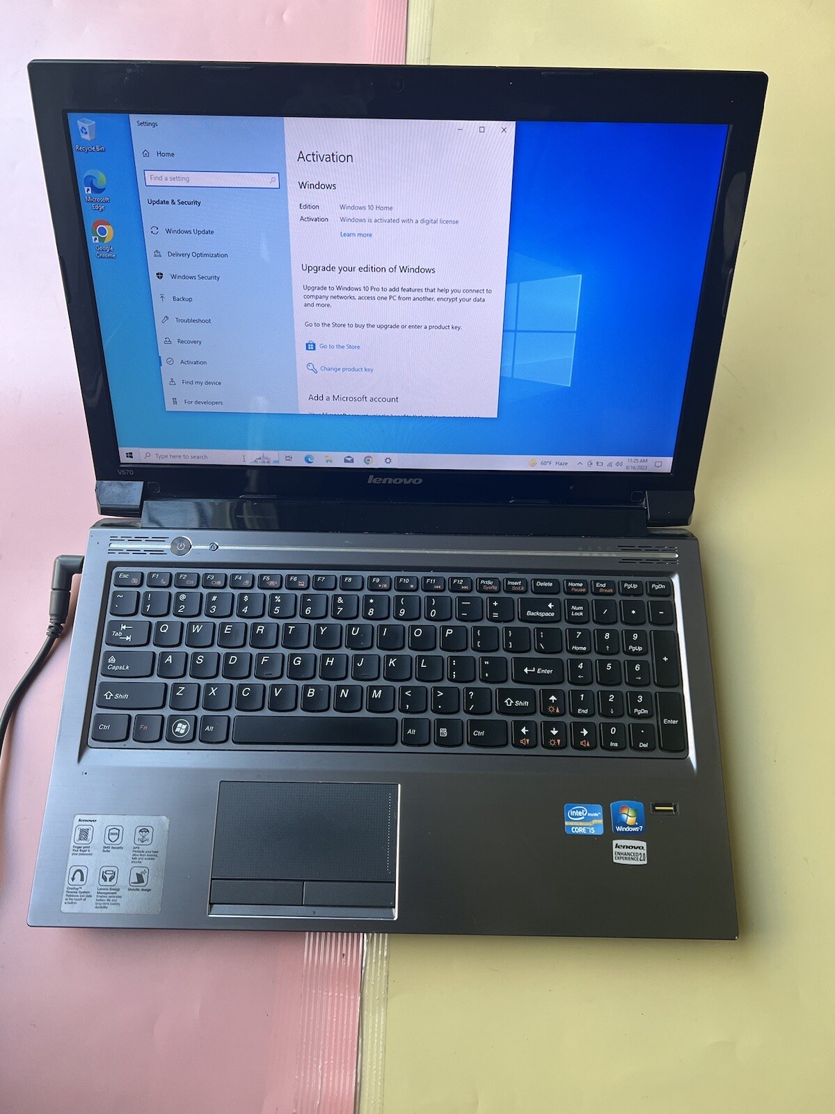 Lenovo V570 15.6″ Intel Core i5-2450M 2.50GHz 8GB RAM 180GB SSD WEBCAM