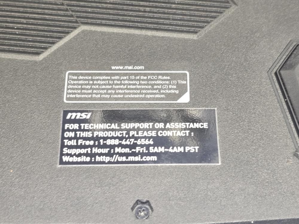 MSI COMPUTER PULSE GL66 11UCK (P31014843)