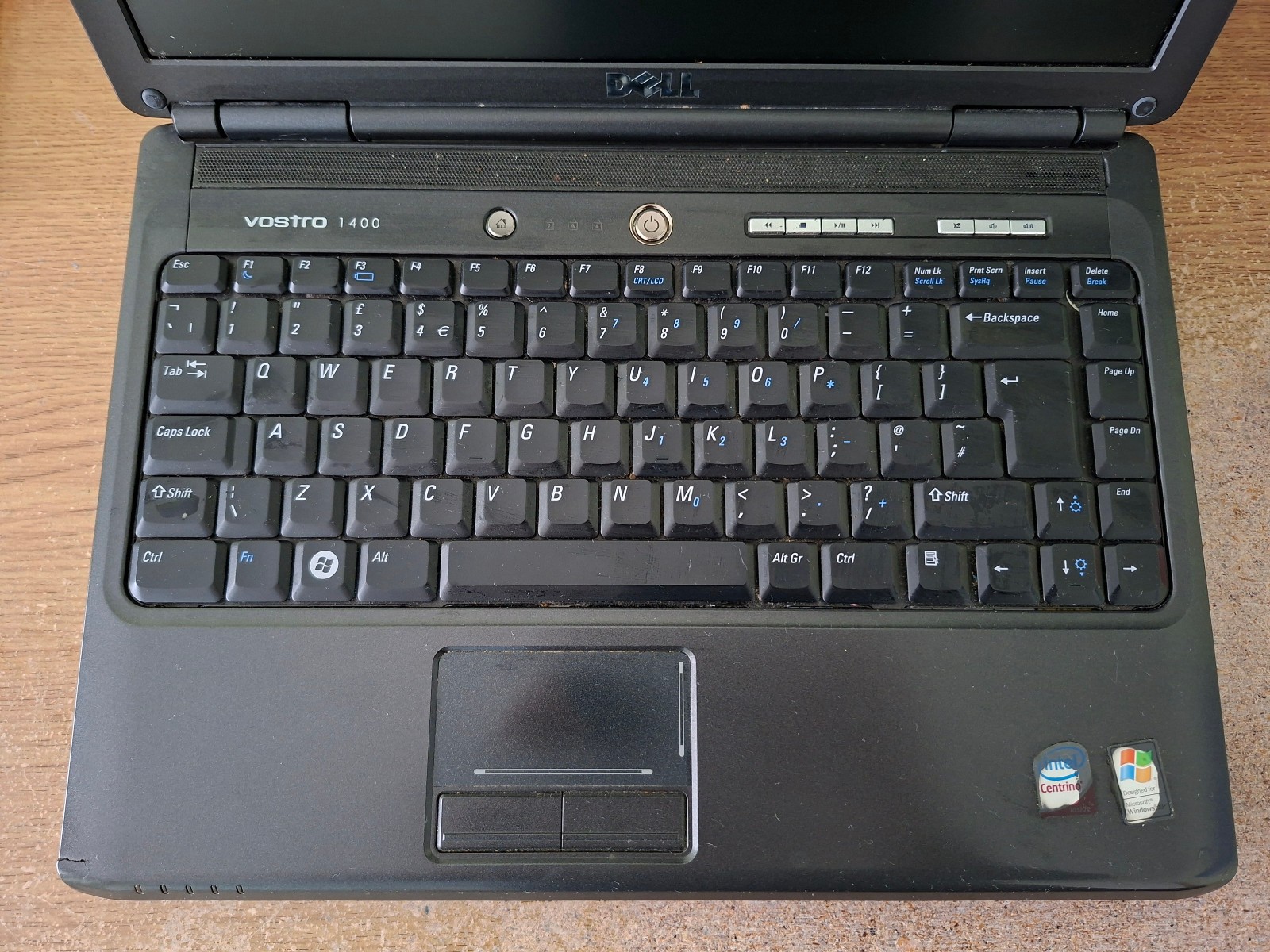 Dell Vostro 1400 Laptop Notebook 14.1″ 2GB 120GB SSD Windows XP Office Charger