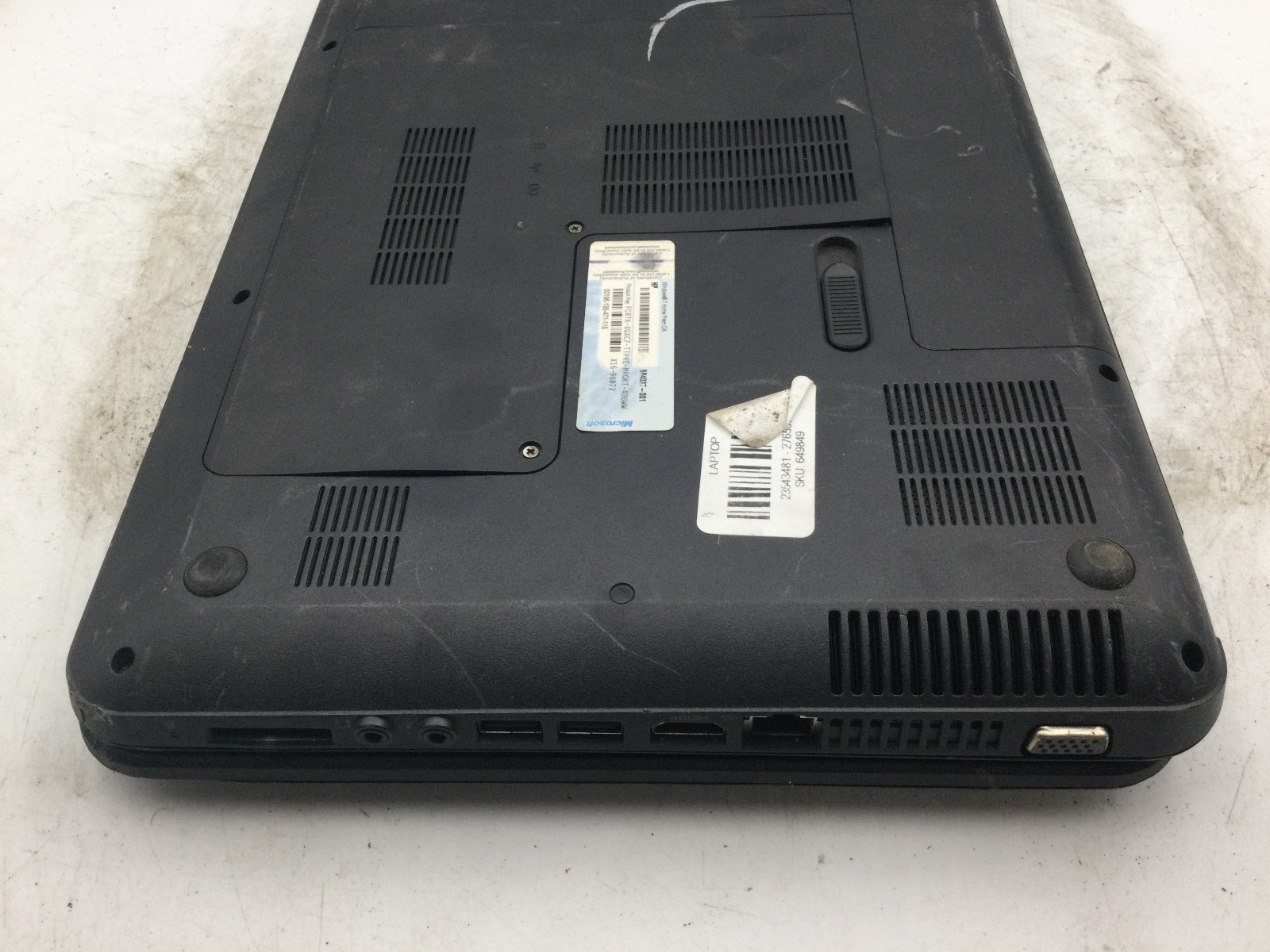 HP PAVILION G6 – BOOTS TO BIOS – INTEL I5 2430M – NO RAM – READ DESCRIPTION – BB