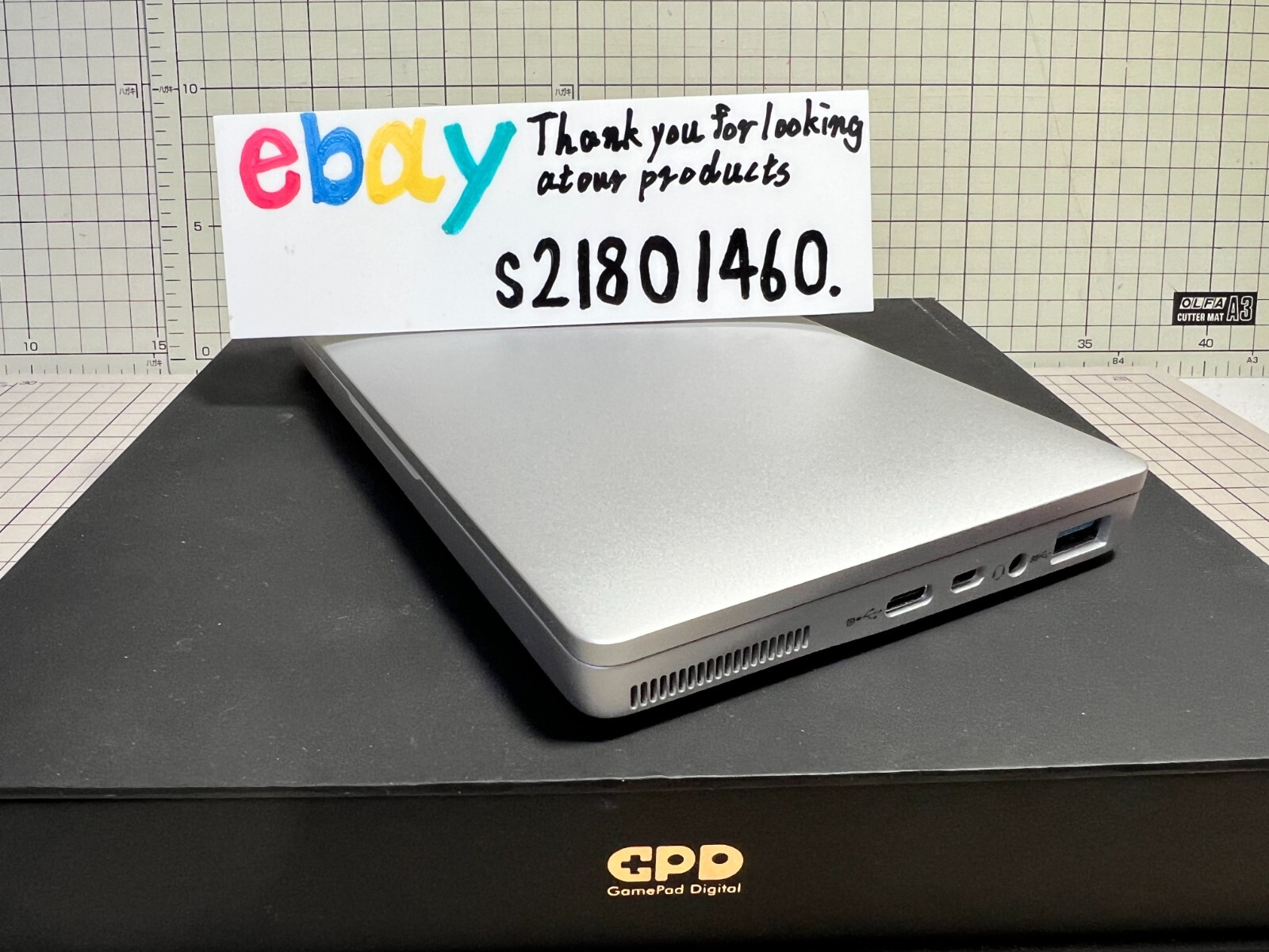 GPD POCKET X7-Z8750 model UMPC portable personal computer SILVER Excellent +
