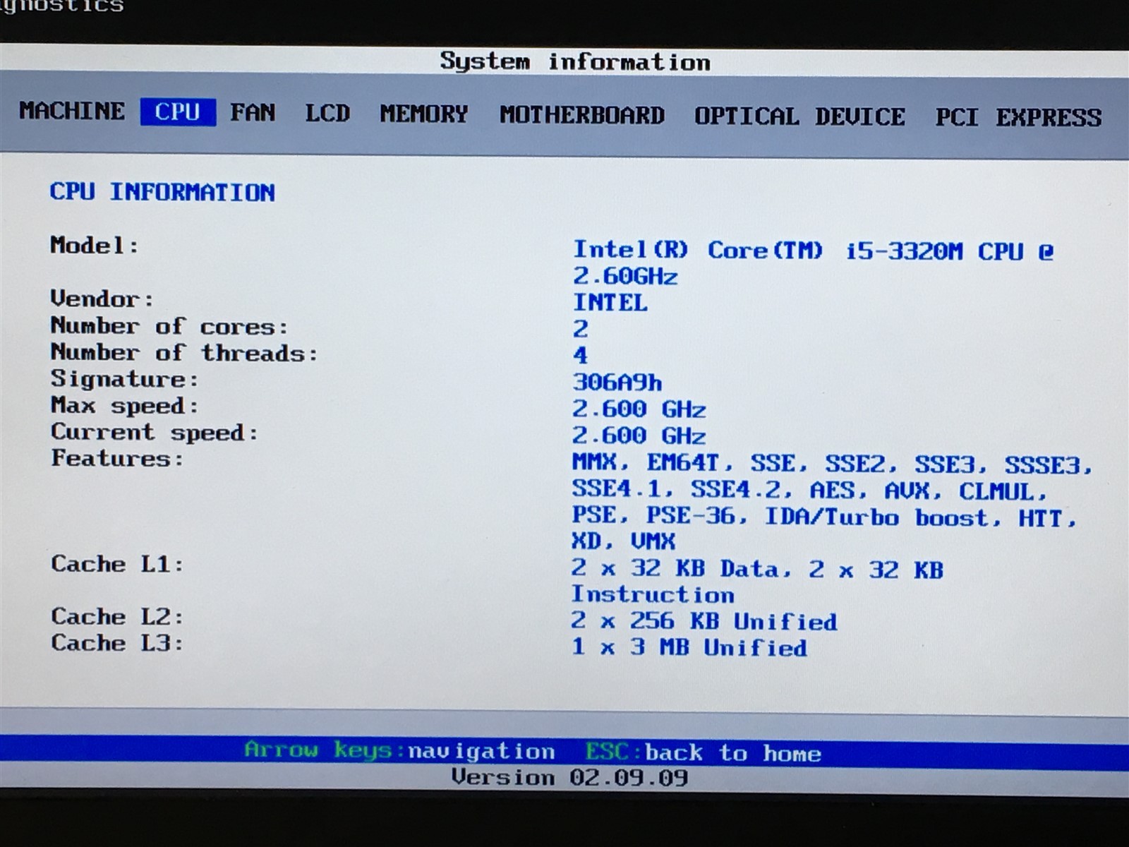 Lenovo Thinkpad T430s i5-3320M 2.60GHz 8GB RAM No HDD No OS 14″