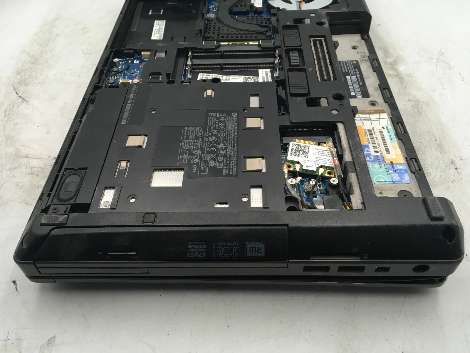 HP PROBOOK 6470B – BOOTS TO BIOS/LOCKED – INTEL I5 3340M – NO RAM – READ DESC-BB