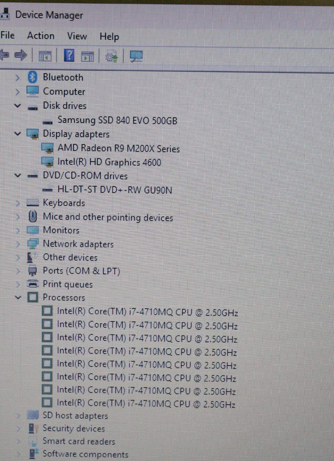 Dell Precision M4800 Intel i7 core 2.5GHz 32GBRAM 500GB SSD Win11 eSata HDMI DVD