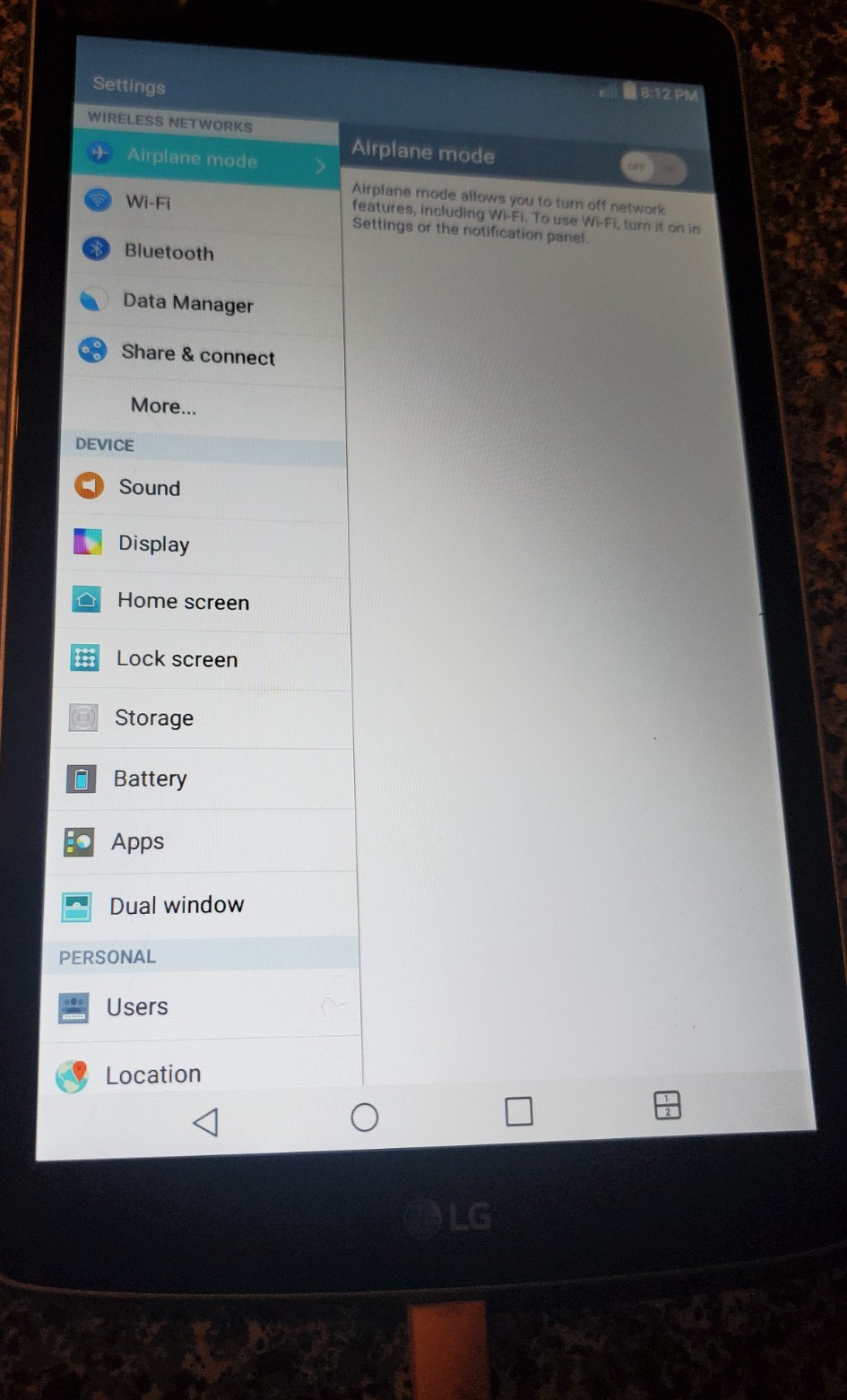 GPd la u495 tablet