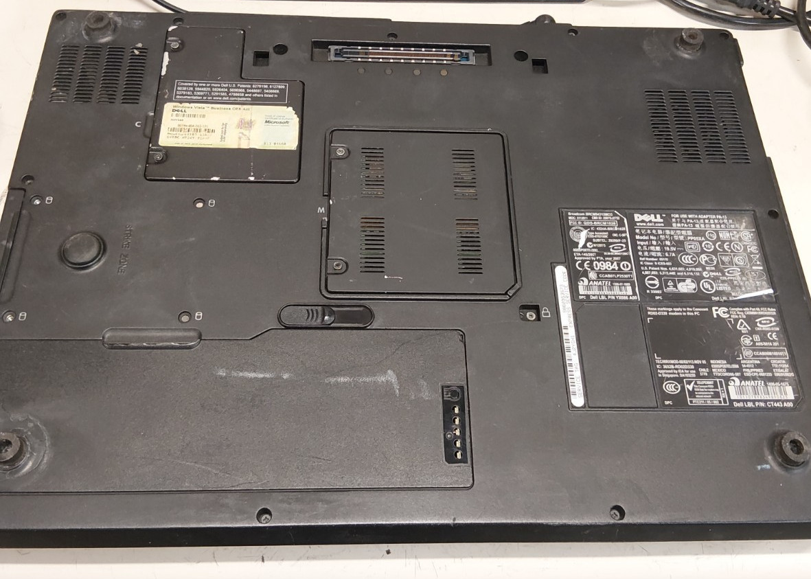 Dell Precision M6300 Intel Core 2 Duo Clasp Broken/BOOTS/NO CORD