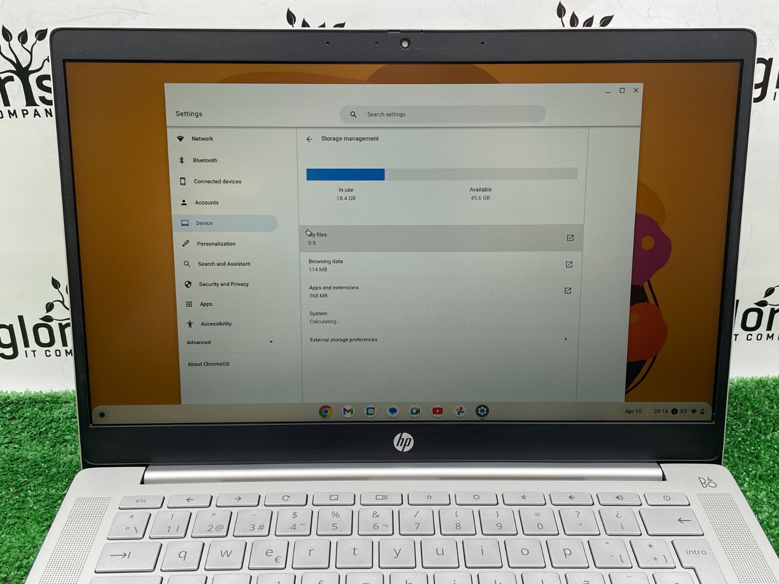HP Pro c640 Chromebook Laptop Intel i5-10310U 1.70GHz / 8GB /64GB SSD Touch