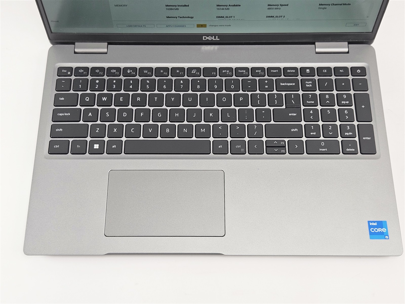 Dell 15.6″ Precision 3571 256GB SSD 16GB RAM i5-12600H NVIDIA T600 Gray