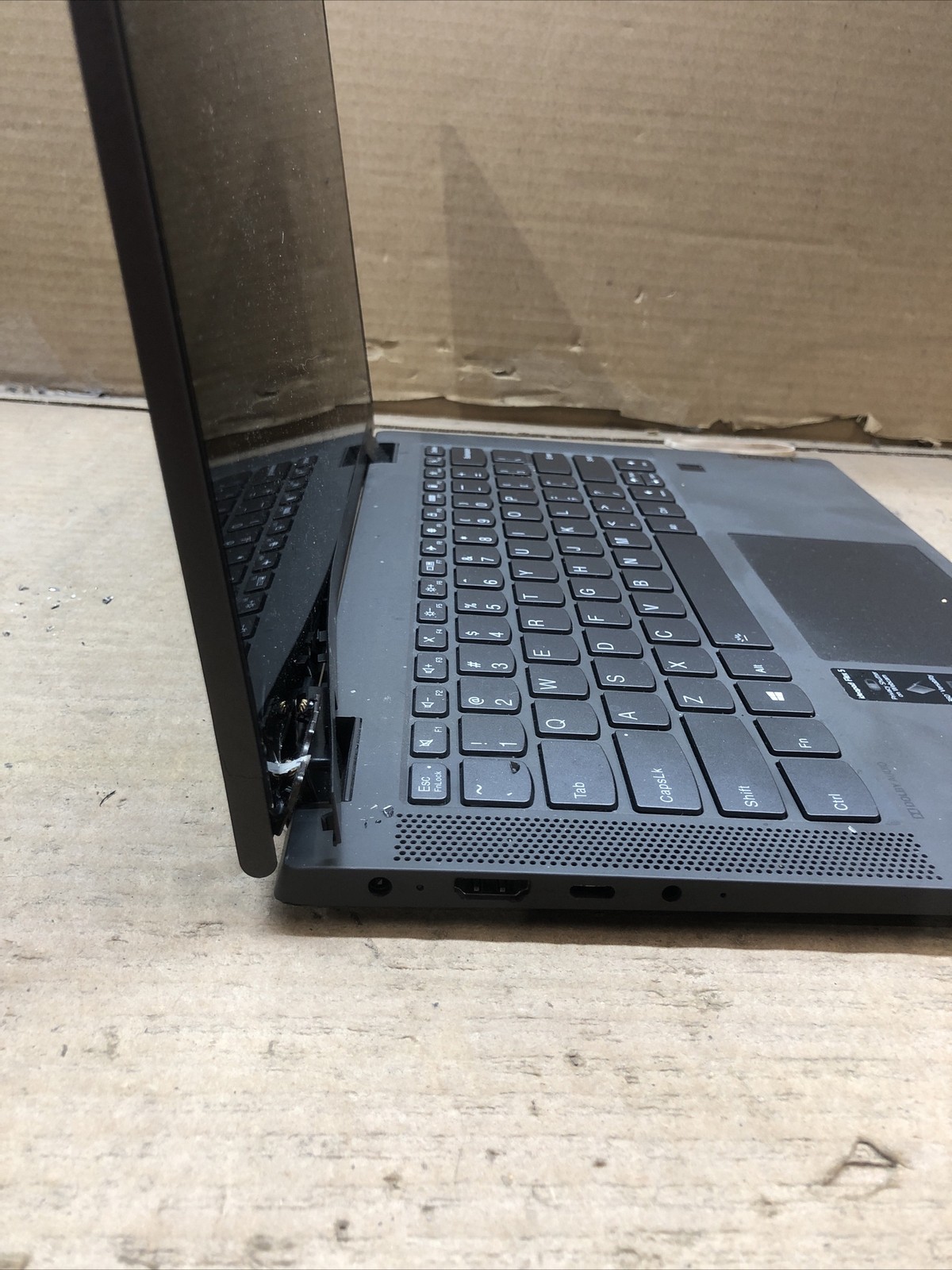 Lenovo ideapad 5, AMD Ryzen 7 5700U @1.8GHz, 8GB RAM, NO SSD/OS, For Parts