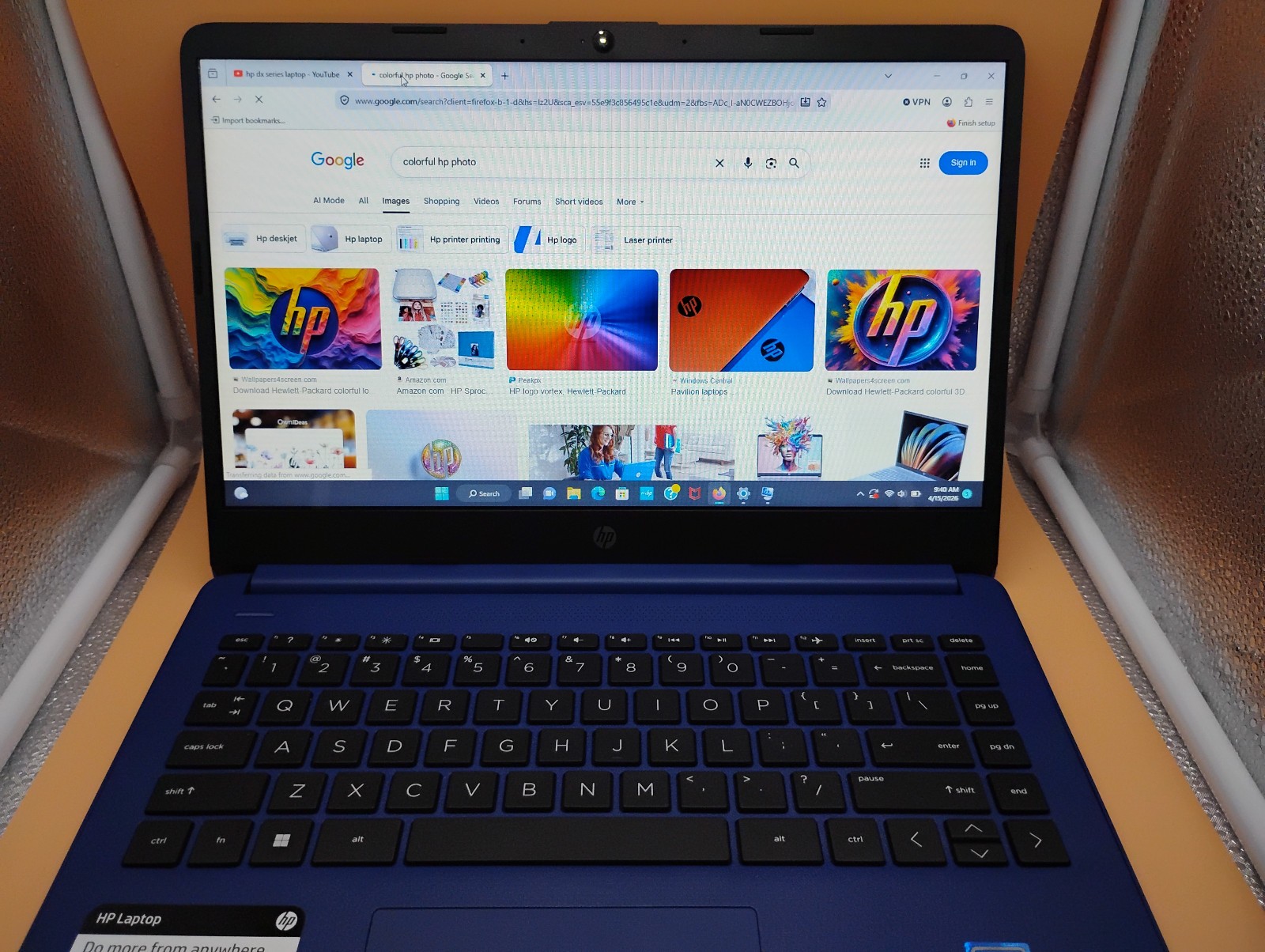 HP 14-dq055dx 14″ 64GB eMMC Intel Celeron N4120 1.10GHz 4GB RAM Laptop Win 11