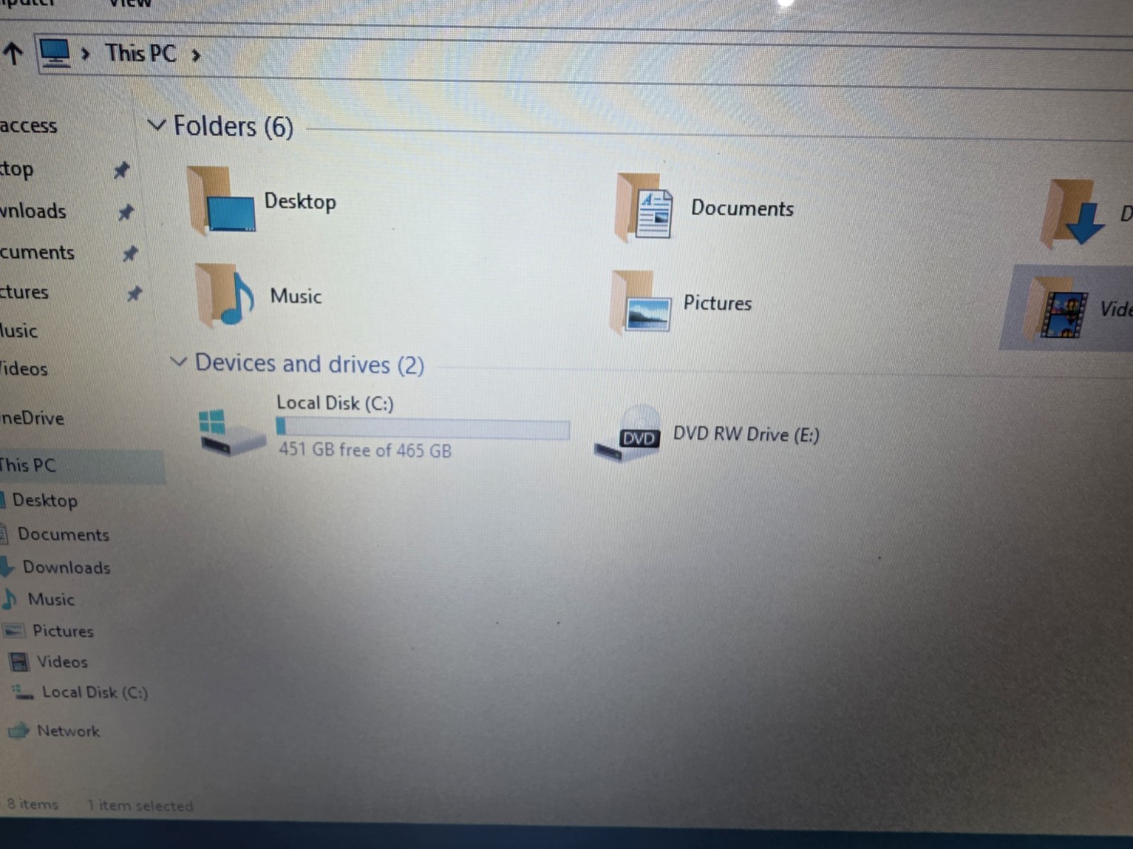 Aspire V3-551-8887 Laptop, Windows 10 AMD A8-4500M 4GB RAM 465GB HD NO BATTERY