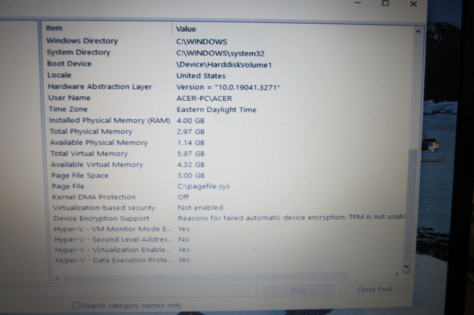 ACER ASPIRE 5515 15.4″ Laptop WIN 10 SSD OFFICE 2010 Power Adapter included