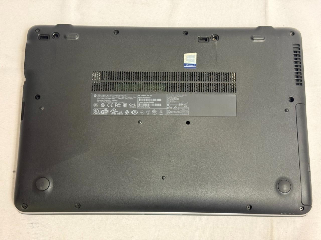 HP ProBook 650 G3 8GB, i5-7200U, 2.50GHz, 256GB SSD Windows 11