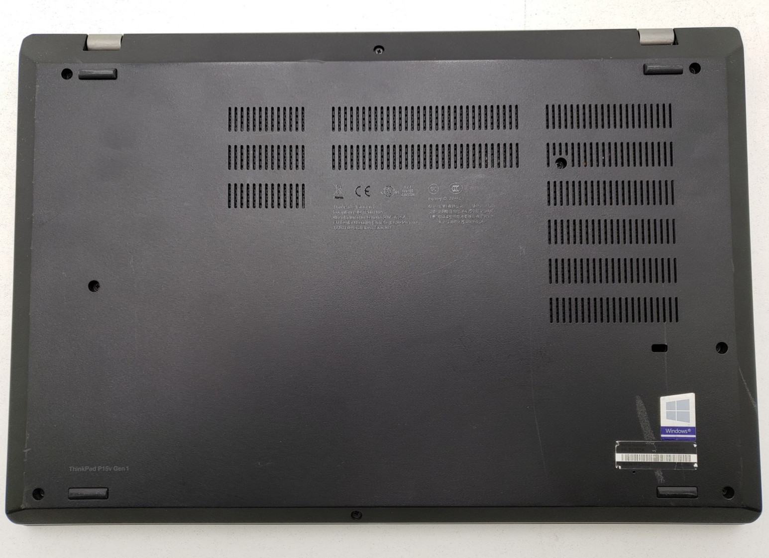 Lenovo ThinkPad P15v Gen 1 Laptop, i5-10th 16GB 256GB SSD Nvidia P620 Win 11 Pro