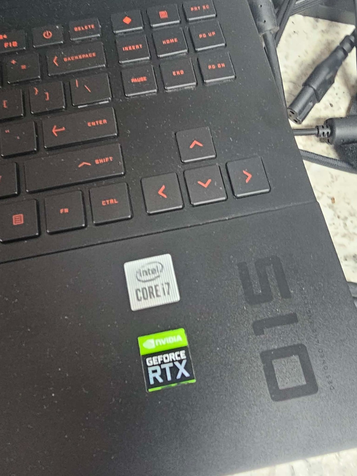 HP OMEN 15-ek0026NR Laptop Intel Core i7-10750H 4GB Ram RTX 2060 NO HD/OS P&R