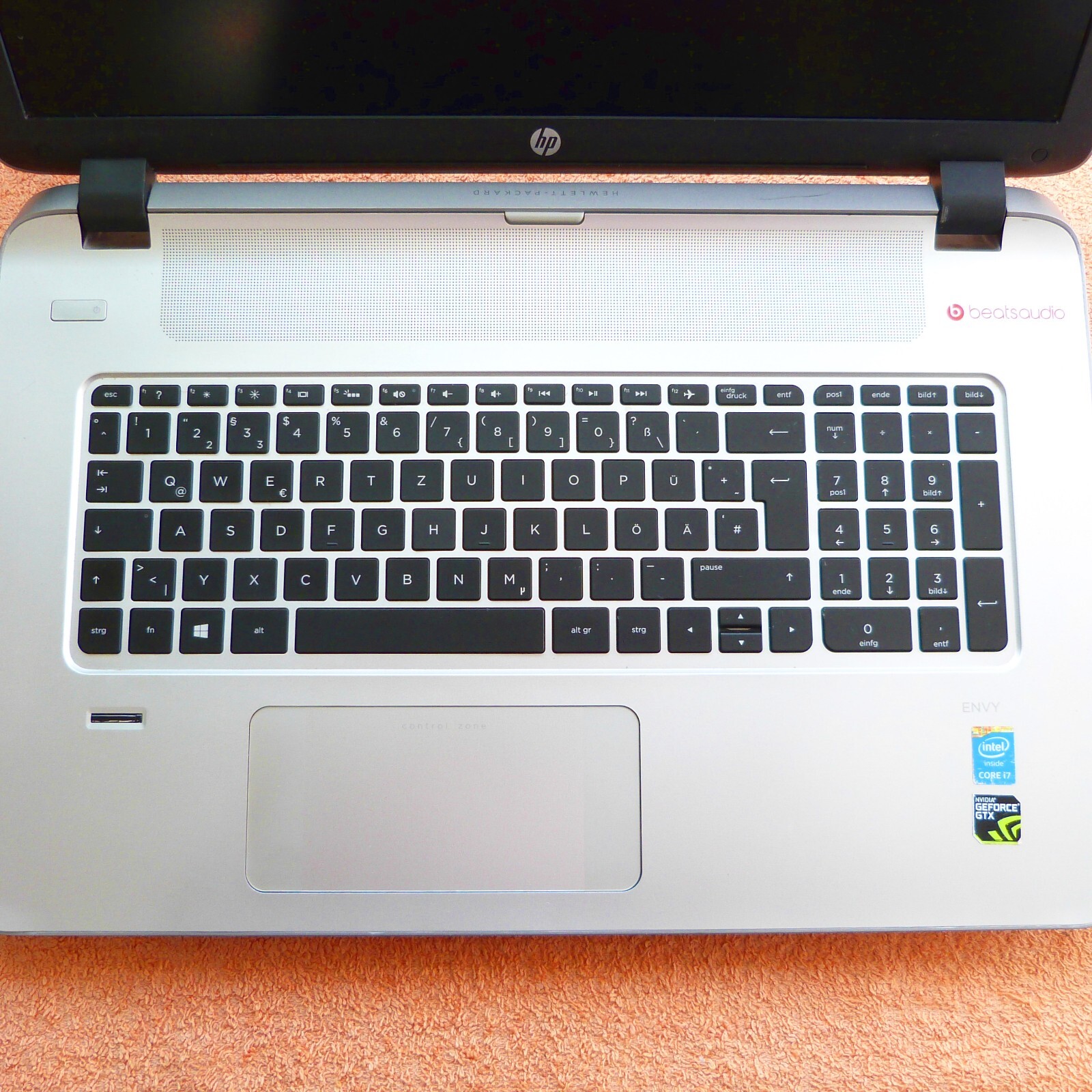 HP ENVY 17K BeatsAudio PREMIUM 17″ GeForce GTX 4GB Windows 11 SSD CORE i7