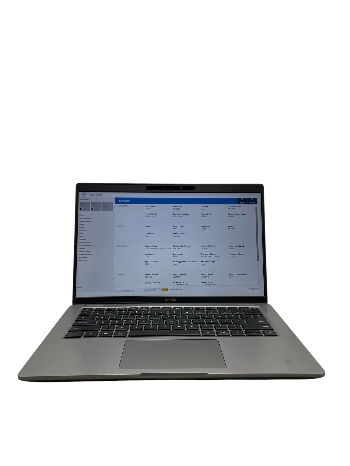 Dell Latitude 5440 14″ – i7-1355U – 32GB RAM – 512GB SSD – Grade D