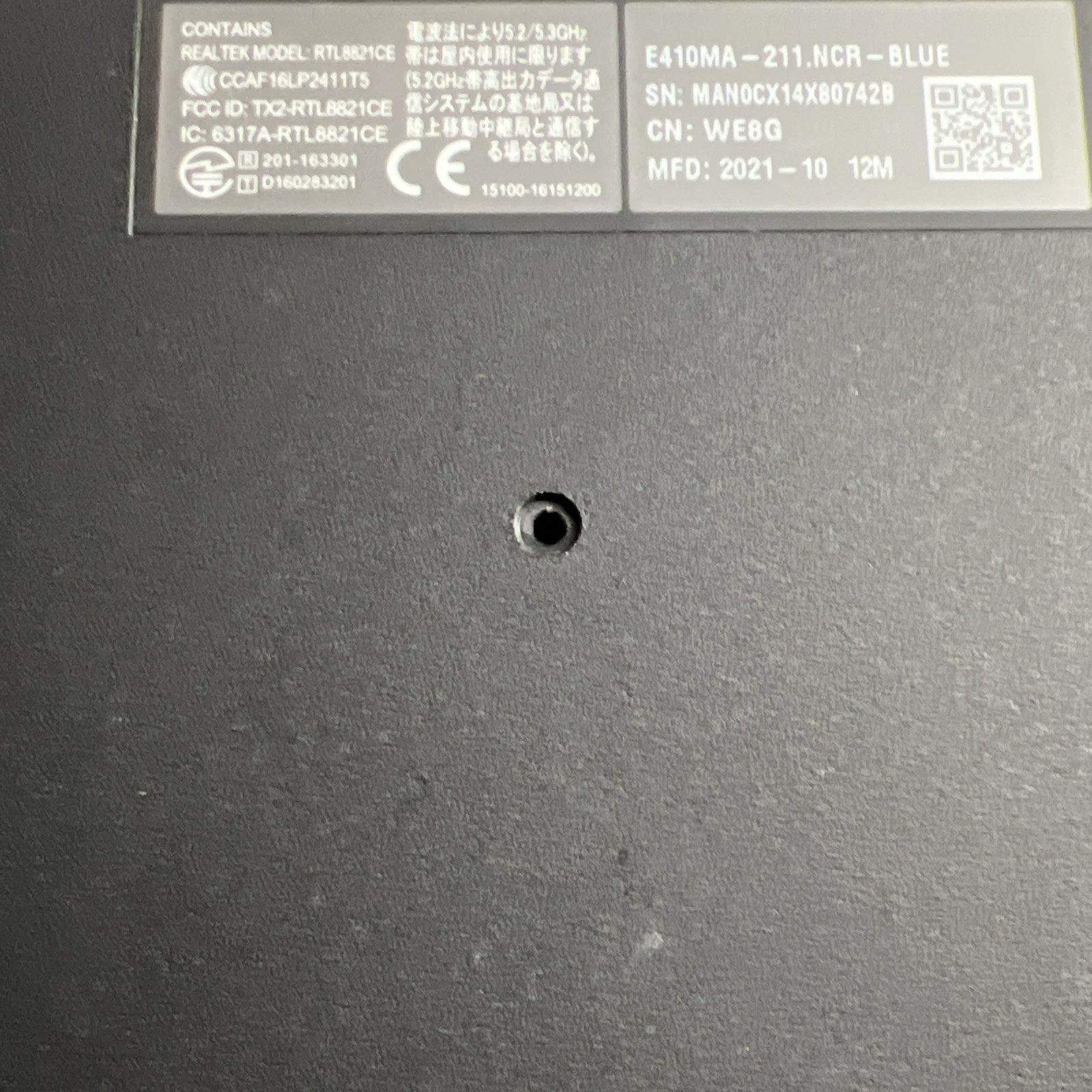 ASUS E410M 14″ Notebook PC Intel Celeron N4020 No Ram/SSD/OS – For parts
