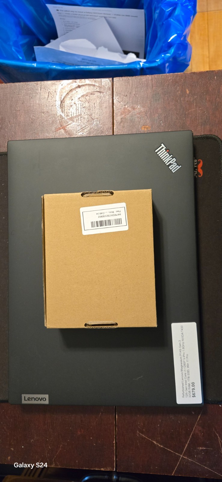 Reconditioned Lenovo ThinkPad P14s Gen 3 i7‑1280P vPro • 32GB • 1TB SSD Win 11