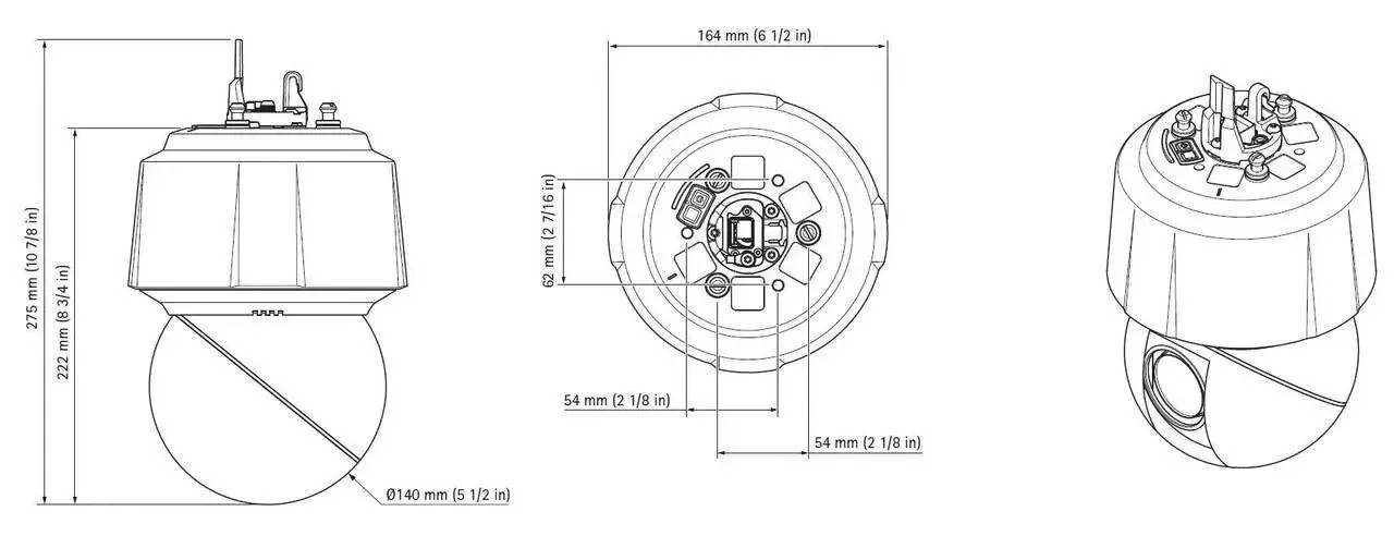 Axis Q6155-E – 30x Optical – Outdoor PTZ Camera **Axis Authorized Reseller**