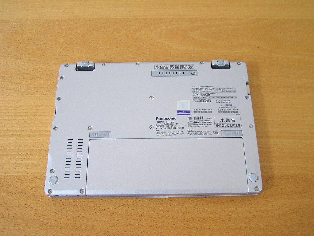 Panasonic Let’snote CF-RZ6 Core i5-7Y57 1.20GHz 8GB SSD256GB 10.1inch Touch Pane