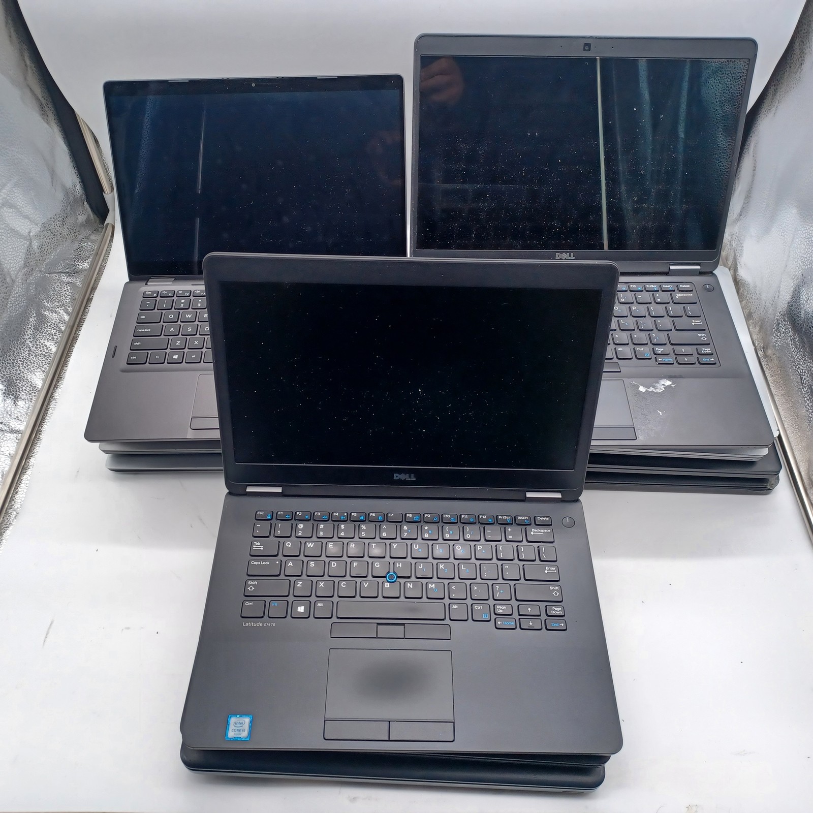 Lot Of 14 Dell Laptop 5510 5591 9410 5300 i5-10310U i7-10810U Functional Boots