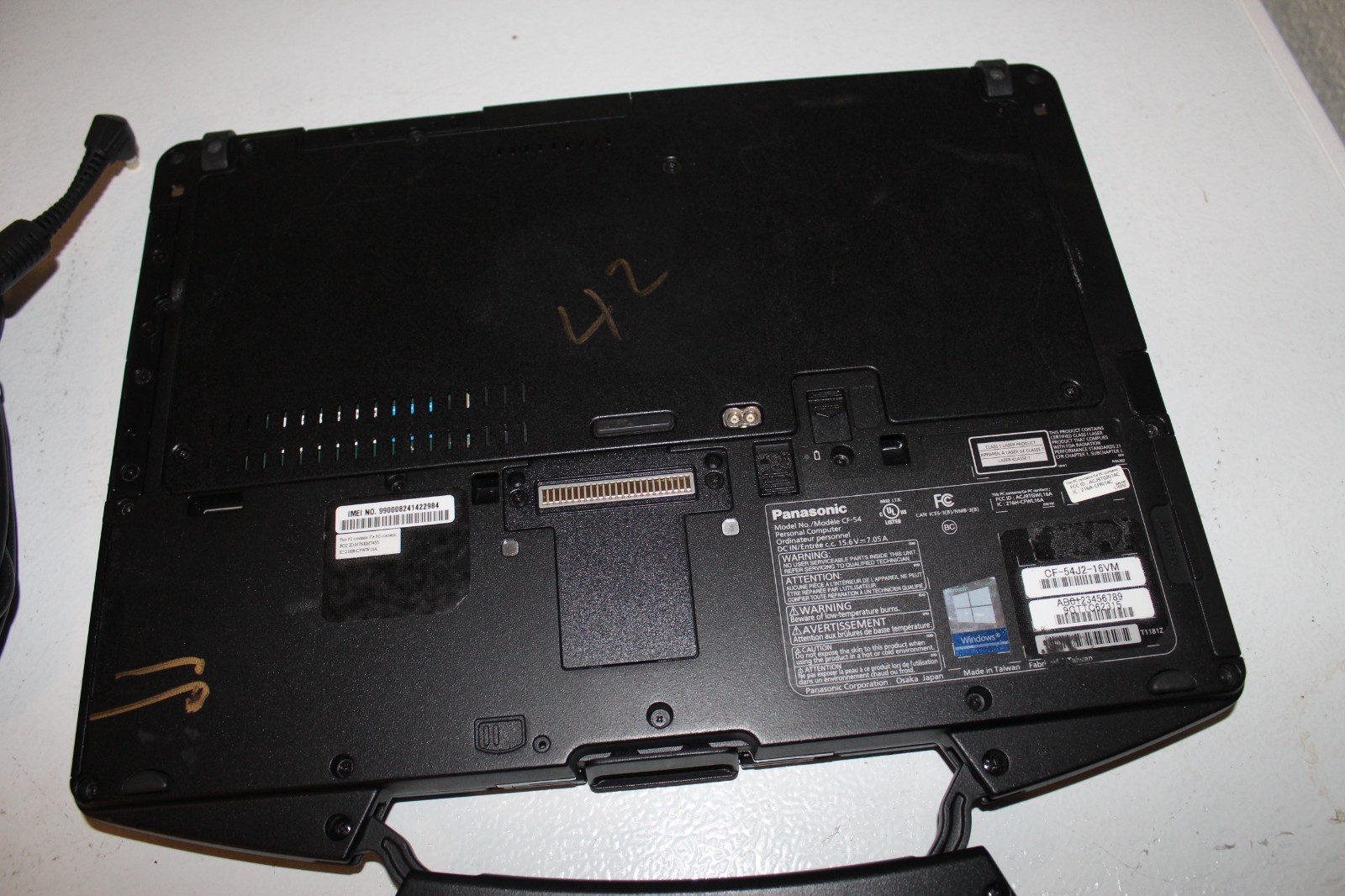 Panasonic Toughbook CF-54 i5-7300U 2.6GHz 16GB 256SSD HD 14″ W11 BIOS LOCK