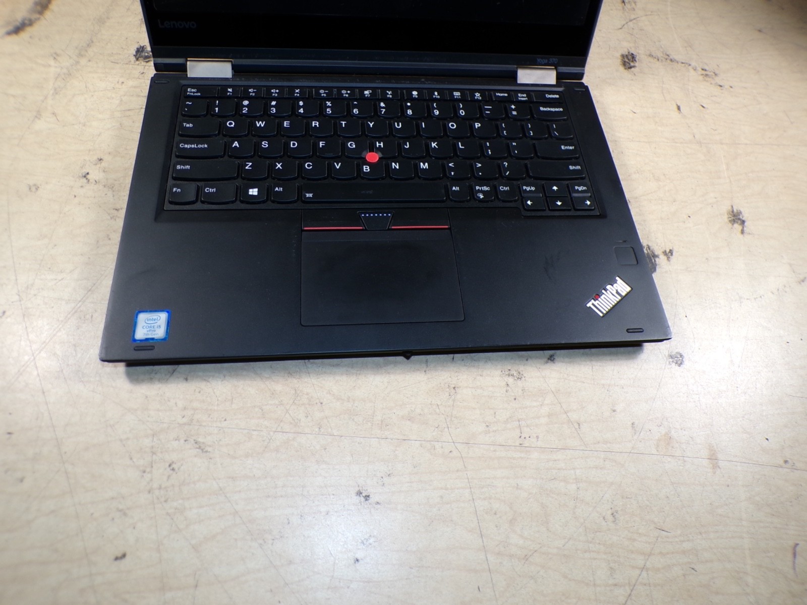THINKPAD YOGA 370 INTEL CORE I5-7300U 2.60GHZ 8GB RAM **NO HD/ NO CADDIE/ NO OS/