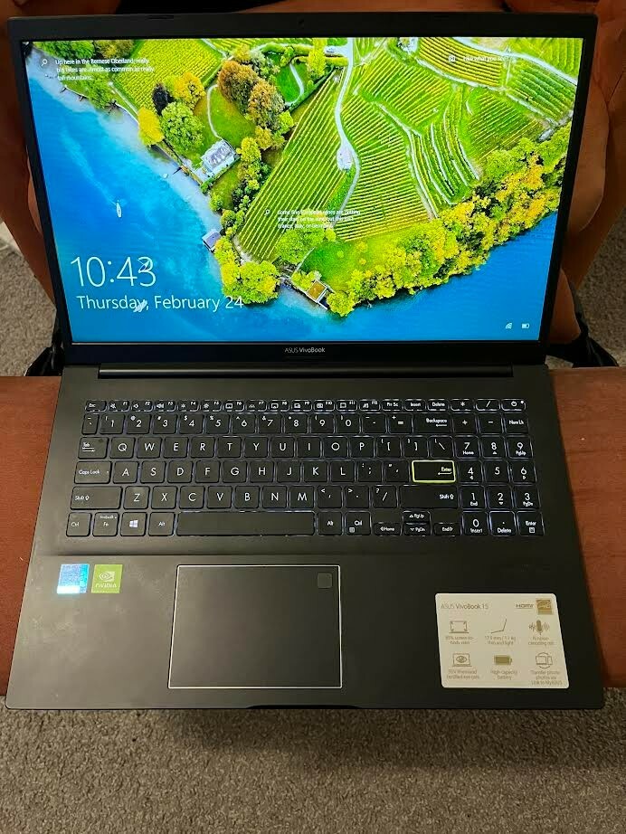 ASUS VivoBook 15 F513 15.6″( FHD Display Core i3-1115G4 8GB Ram 256GB SSD)Laptop