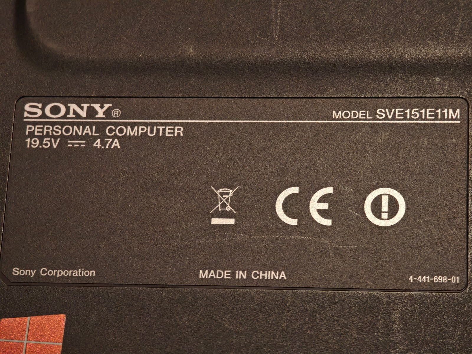 Sony Vaio sve151e11m – 700GB HDD, 8GB RAM, Intel i7-3632QM, AMD Radeon 7500M