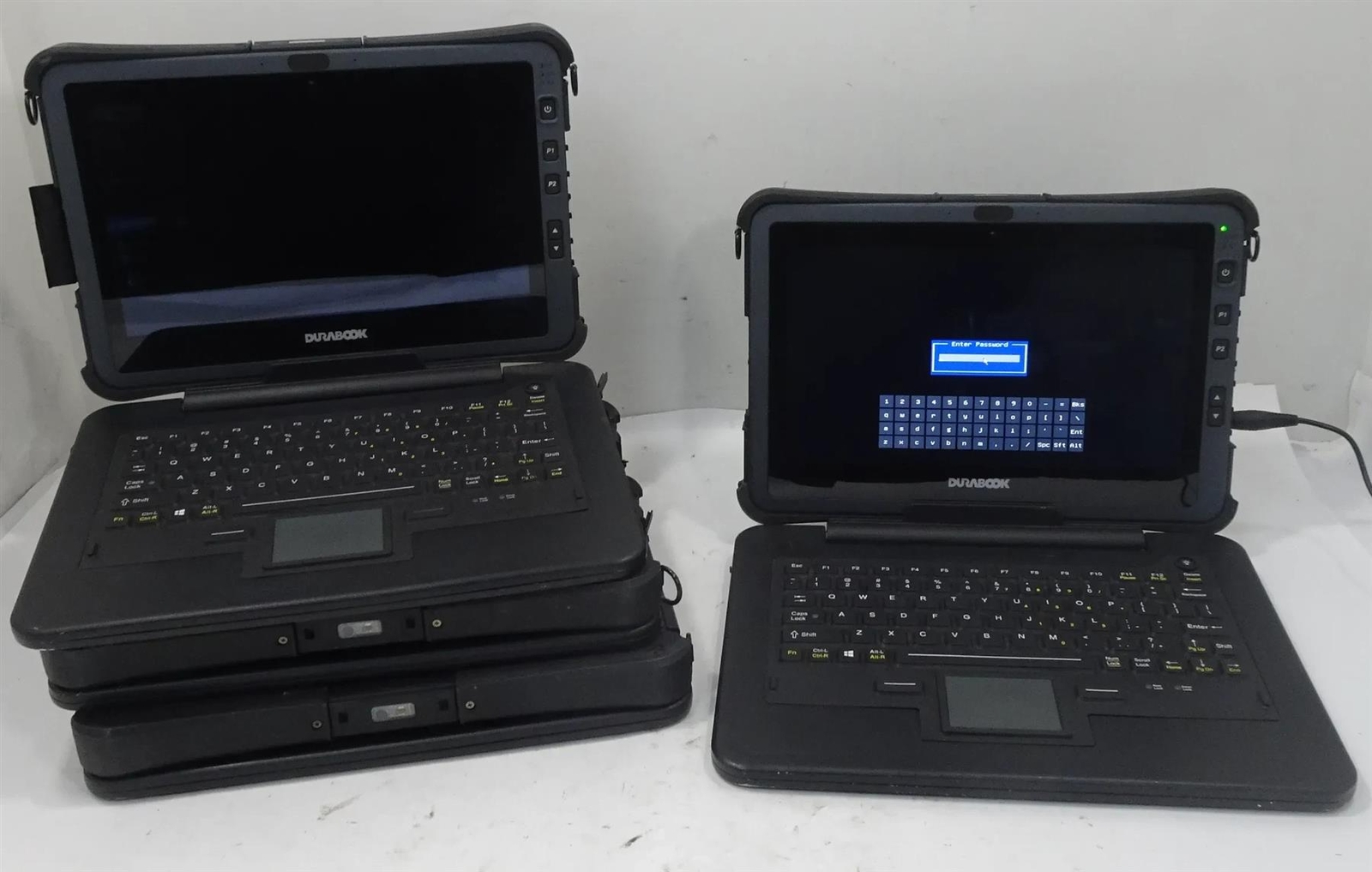 Lot 4 DURABOOK U11 Rugged 11.6″ Core i5-7Y54 1.20GHz No SSD Touch Screen