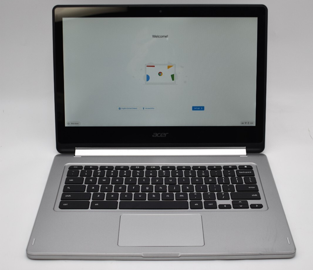13.3″ Acer CB5-312T Laptop MediaTek M8173C @ 2.1GHz 4GB RAM 64GB SSD Chrome OS