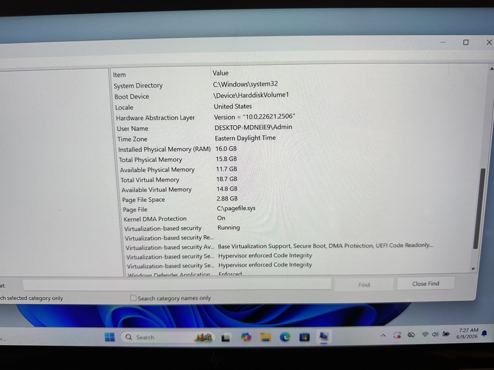HP EliteBook x360 1040 G6 i7-8665U 1.9GHz 16GB 256GB SSD 14″ TS widows 11