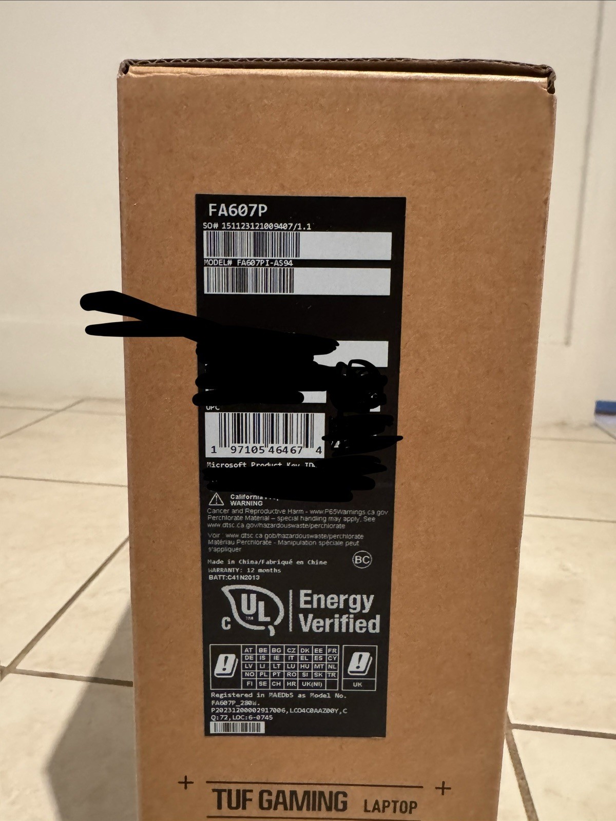 NEW SEALED ASUS TUF A16 FA607PI-AS94 Ryzen 9 RTX 4070 16GB 1TB QHD+ 165Hz