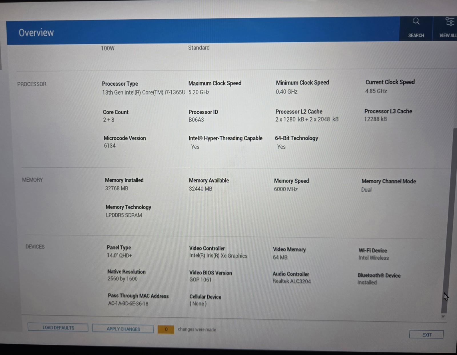 Dell Latitude 9440 14″ Touch 1.8 GHz i7-1365U 32GB 512GB SSD 2-in-1