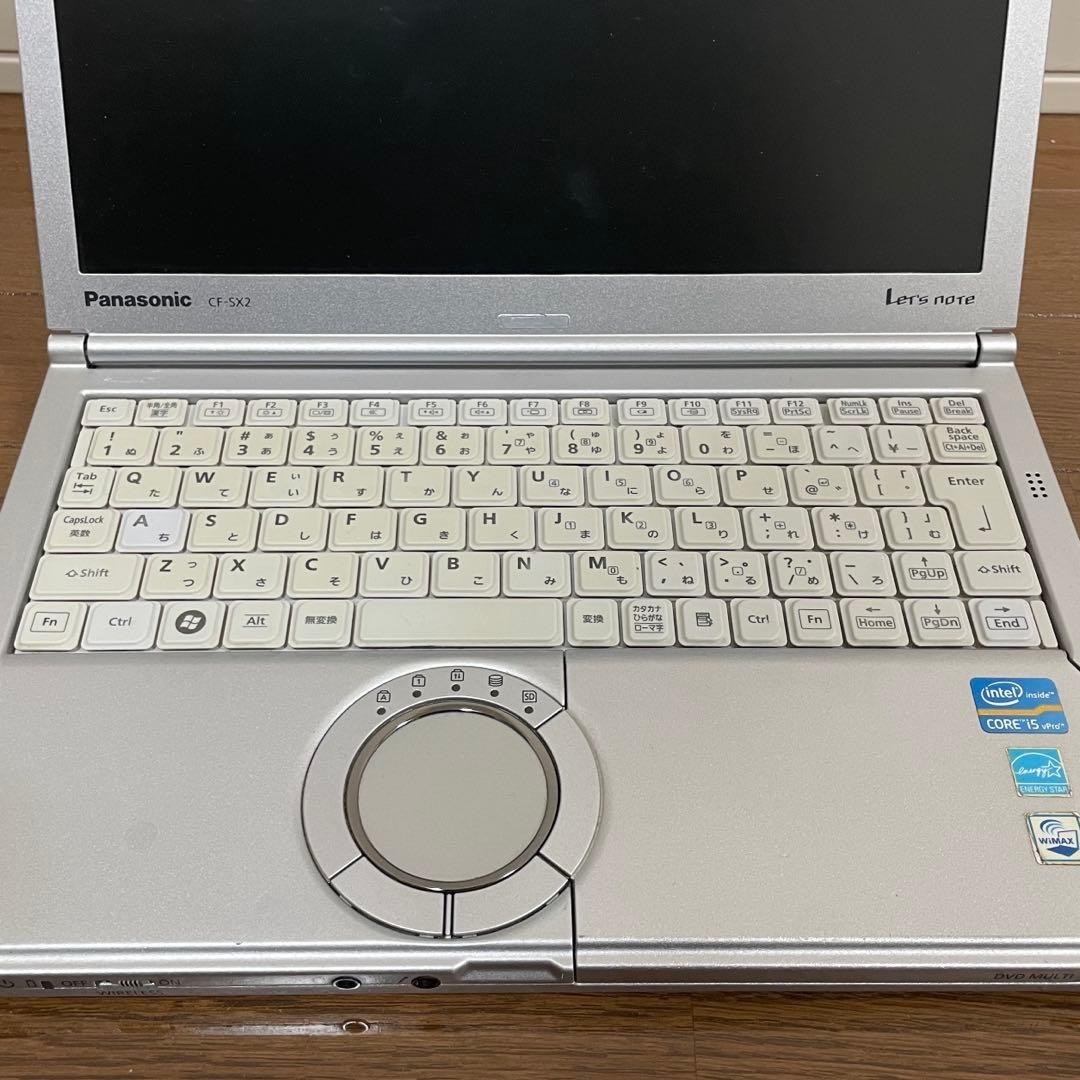 Panasonic Let’s Note CF-SX2 DVD Intel Core i5 SSD 450GB 4GB RAM Windows 10 Used