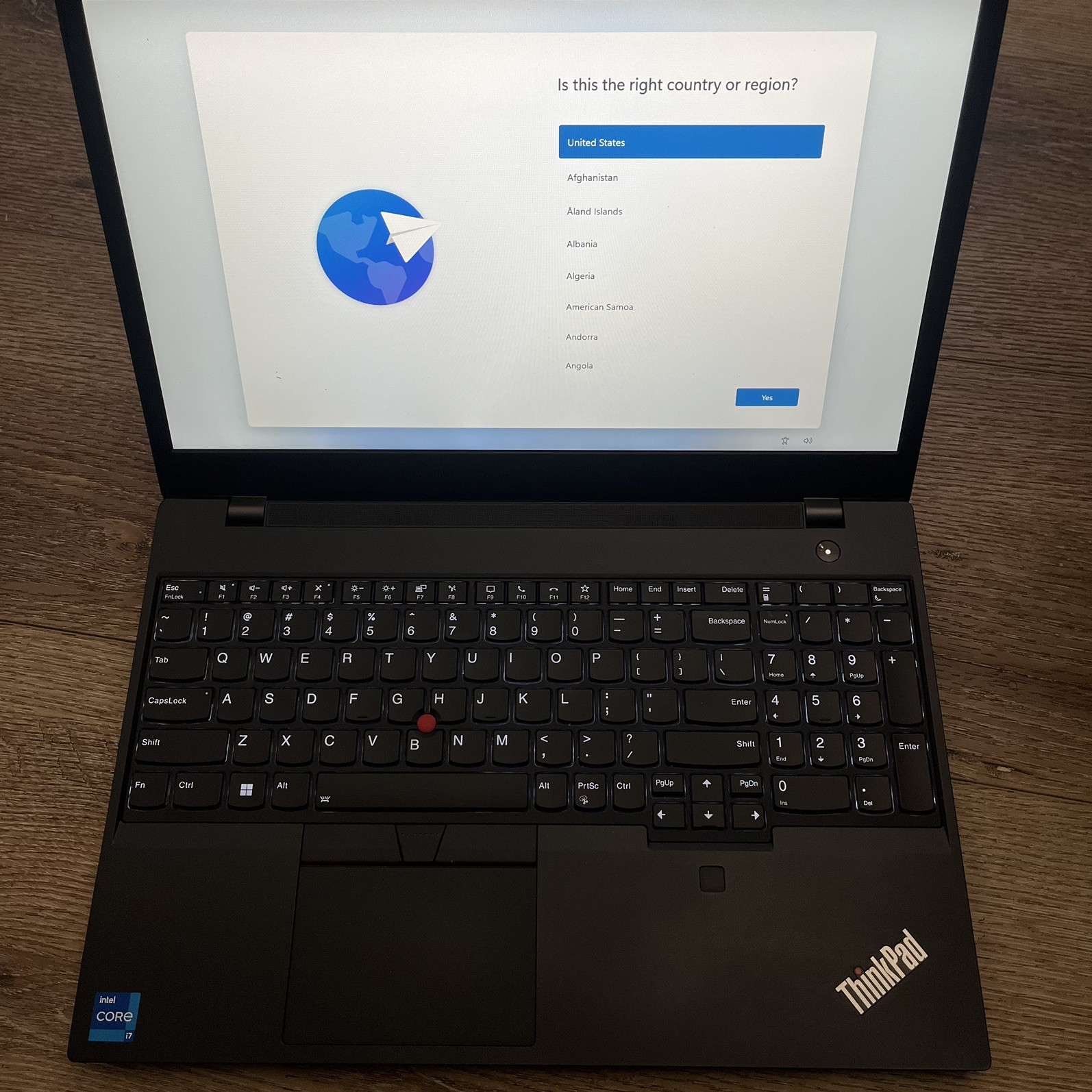Lenovo ThinkPad T15p Gen 3 15.6″i7-12700H@2.3GHz 32 GB 1 TB RTX 3050 Win11
