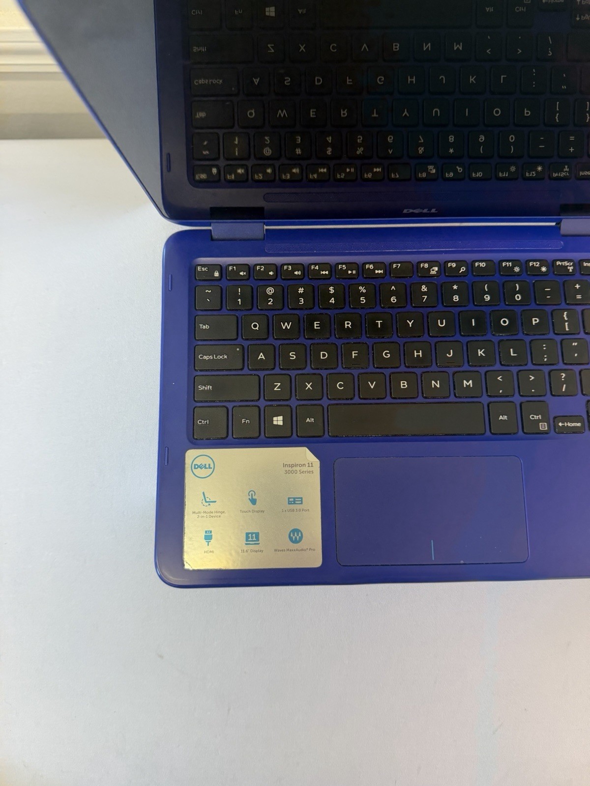 Dell Inspiron 11-3168 Laptop – Good Screen – Intel Pentium N3710 – Read Des