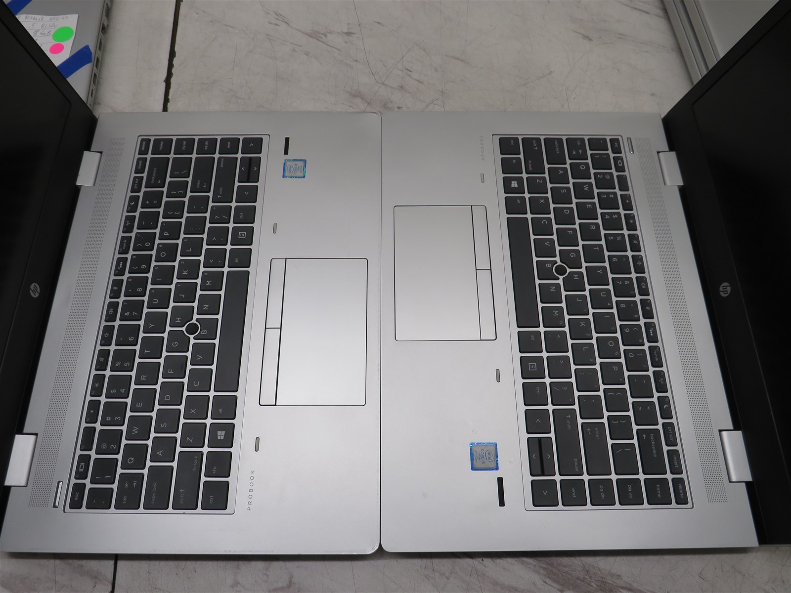 Lot of 4 HP ProBook 640 G4 16GB RAM Intel Core i5-8350U@1.70GHz 14″
